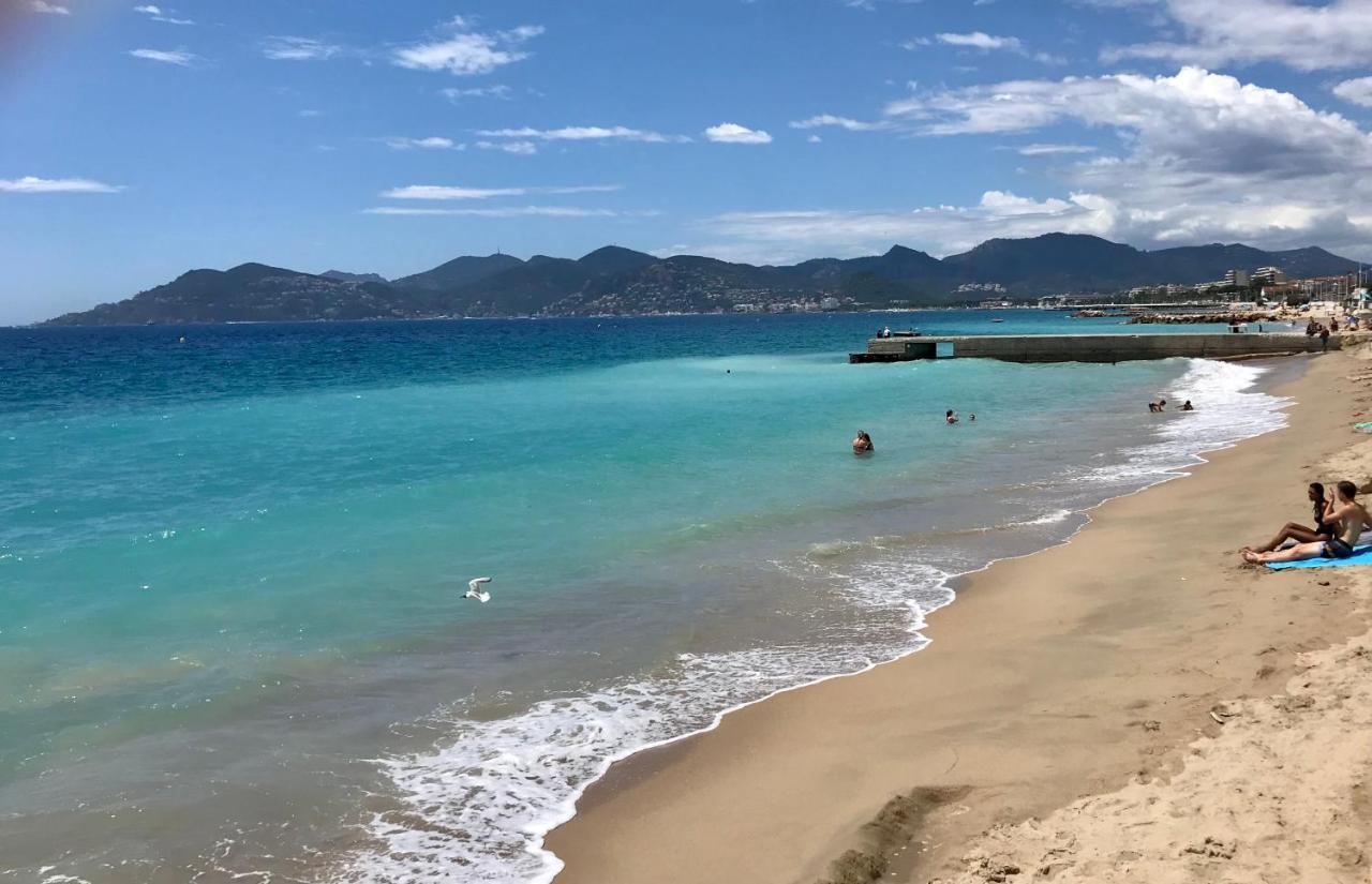 Steps To The Beach Apart In Cannes With Parking Экстерьер фото